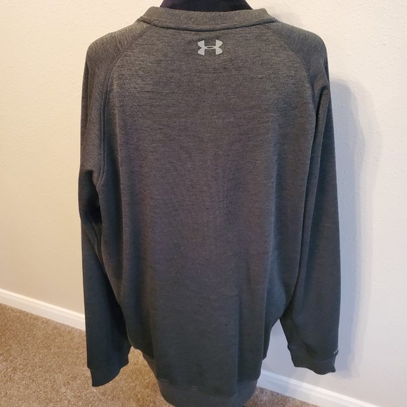 Under Amour men's V-neck long sleeves sweater 100% polyester Size 2XL. - Picture 7 of 11